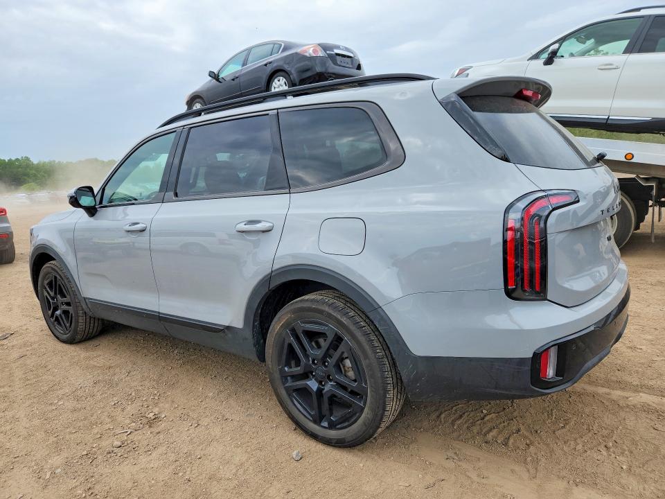2025 Kia Telluride VIN 5XYP5DGC0SG596019 COPART salvage auction — HAIL, Oh - Cert Of Title-Salvage, sold $22,300 on 2026-07-02 (photo 2)