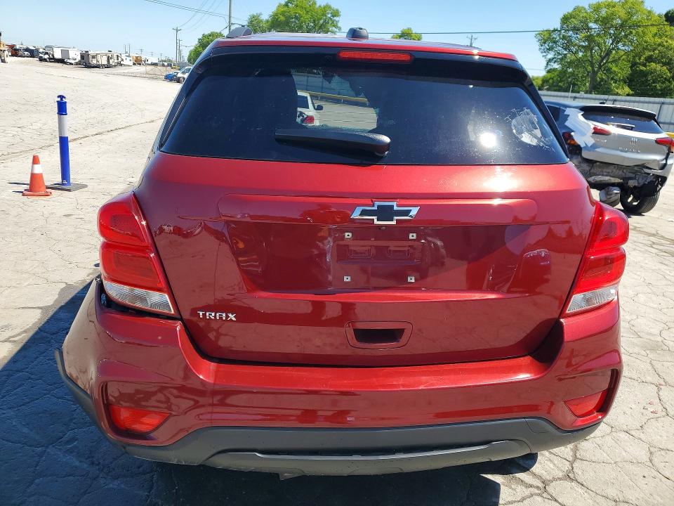2021 Chevrolet Trax VIN KL7CJLSB8MB323391 COPART salvage auction — ALL OVER, Mi - Certificate Of Title, sold $1,850 on 2026-07-20 (photo 6)