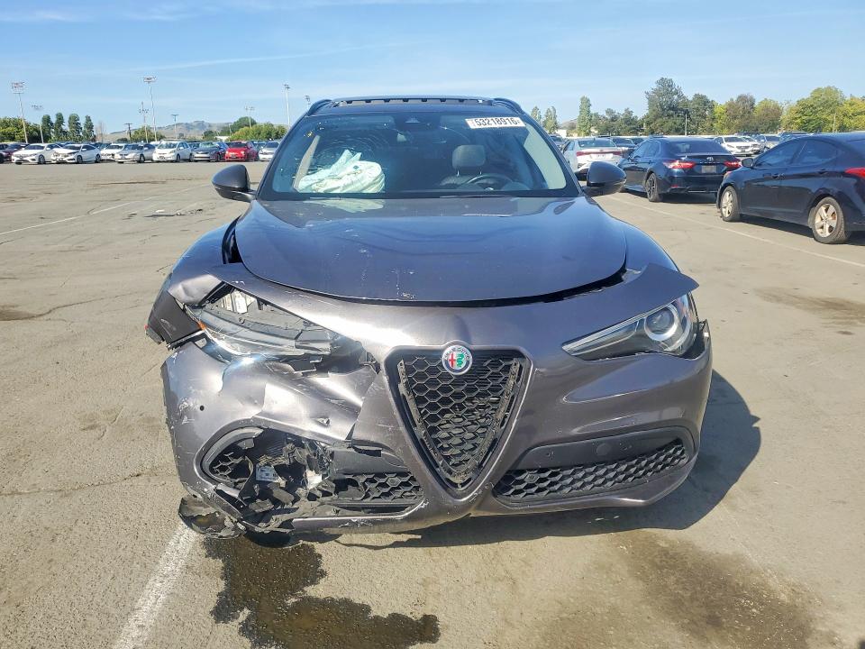 2020 Alfa romeo Stelvio VIN ZASPAJAN5L7C93926 COPART salvage auction — MECHANICAL, Ca - Salvage Certificate, sold $2,500 on 2026-07-06 (photo 5)
