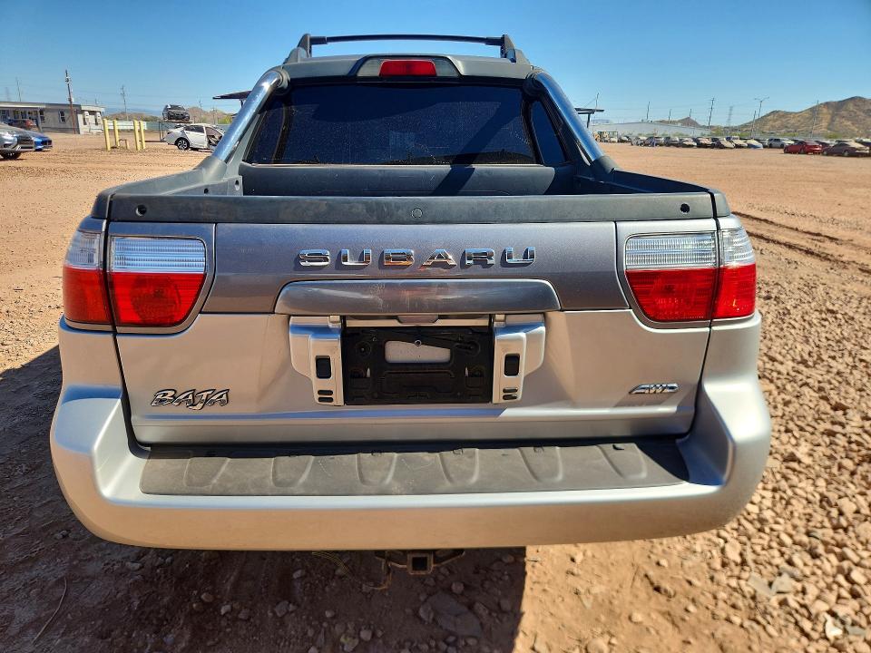 2004 Subaru Baja VIN 4S4BT62C047100747 COPART salvage auction — FRONT END, Az - Cert Of Title - Salvage, sold $2,000 on 2026-07-02 (photo 6)