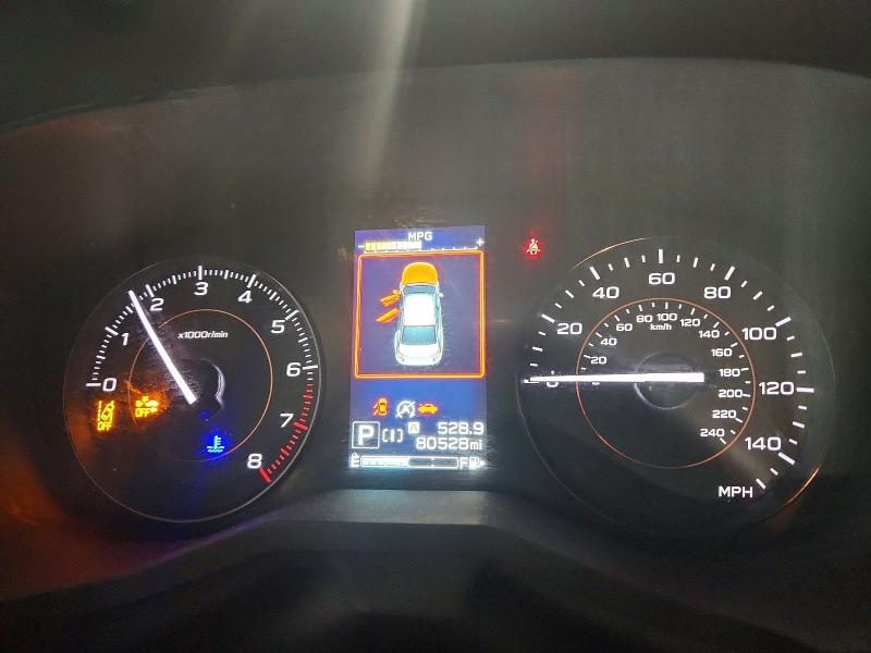 2021 Subaru Xv VIN JF2GTAEC7MH256434 COPART salvage auction — MECHANICAL, Ca - Certificate Of Title, sold $3,300 on 2026-07-23 (photo 9)