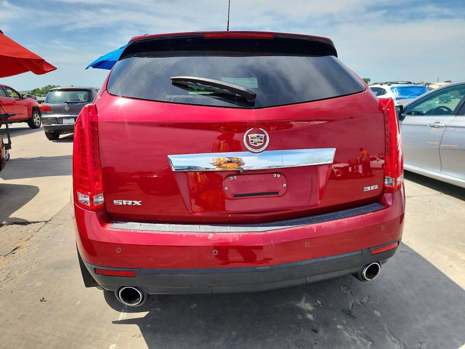 2015 Cadillac Srx VIN 3GYFNBE31FS637338 COPART salvage auction — MECHANICAL, Tx - Certificate Of Title (P), sold $2,350 on 2026-07-02 (photo 6)