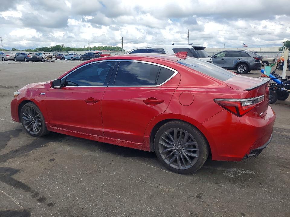 2019 Acura Ilx VIN 19UDE2F88KA011029 COPART salvage auction — MINOR DENT/SCRATCHES, Fl - Certificate Of Title, sold $15,500 on 2026-07-27 (photo 2)
