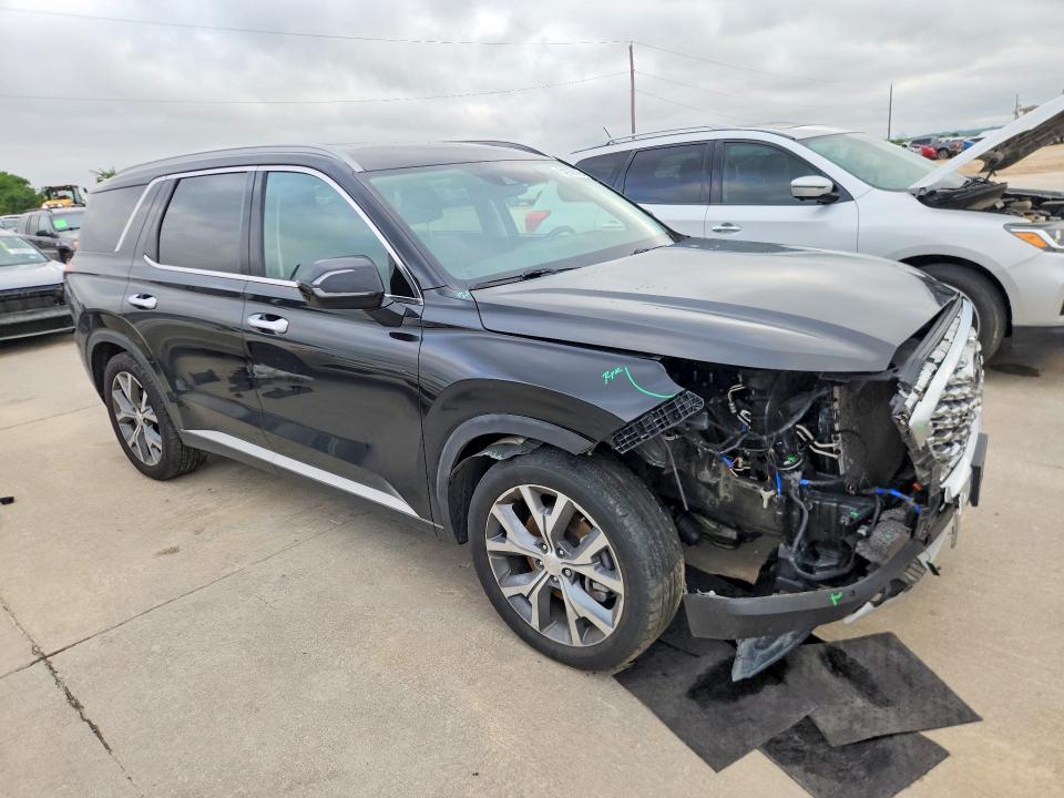 2020 Hyundai Palisade VIN KM8R44HE9LU061813 COPART salvage auction — FRONT END, Tx - Salvage Vehicle Title, sold $6,000 on 2026-07-20 (photo 4)