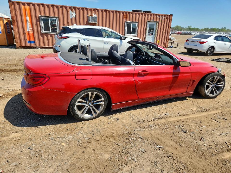 2018 BMW 4er VIN WBA4Z1C59JEC59224 COPART salvage auction — FRONT END, Il - Salvage Certificate, sold $3,350 on 2026-07-07 (photo 3)