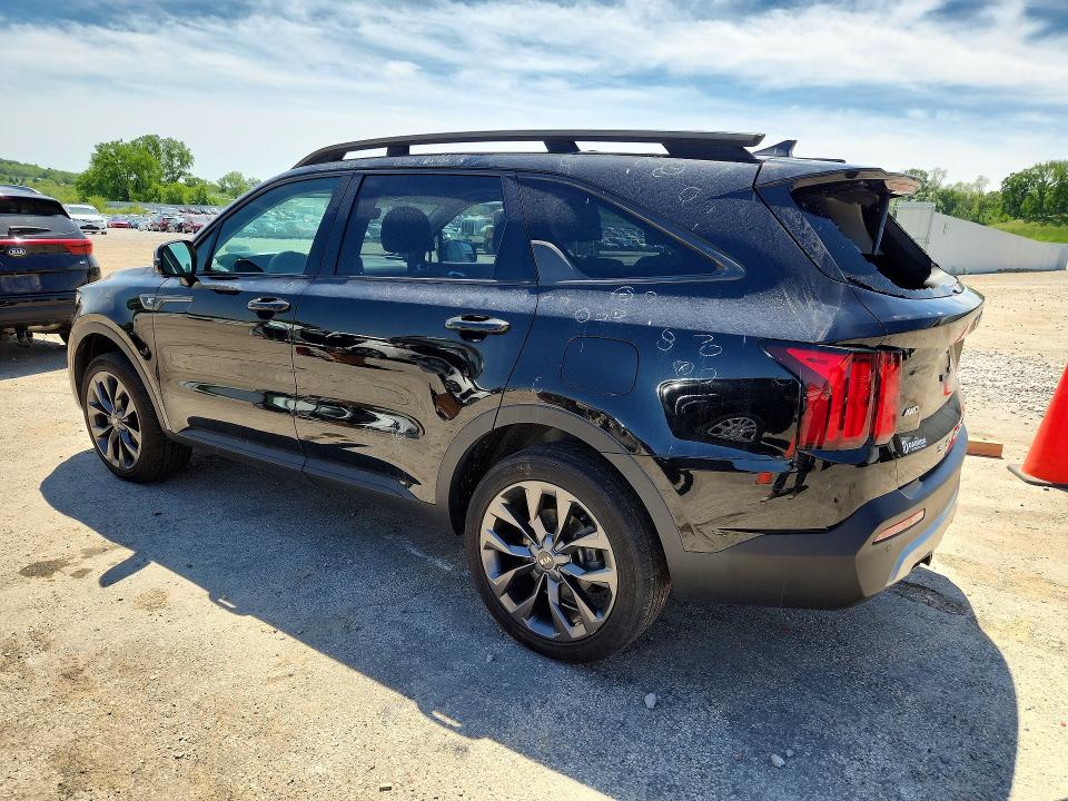 2021 Kia Sorento VIN 5XYRKDLF9MG057757 COPART salvage auction — HAIL, WI - CERTIFICATE OF TITLE, sold $4,500 on 2026-07-28 (photo 2)
