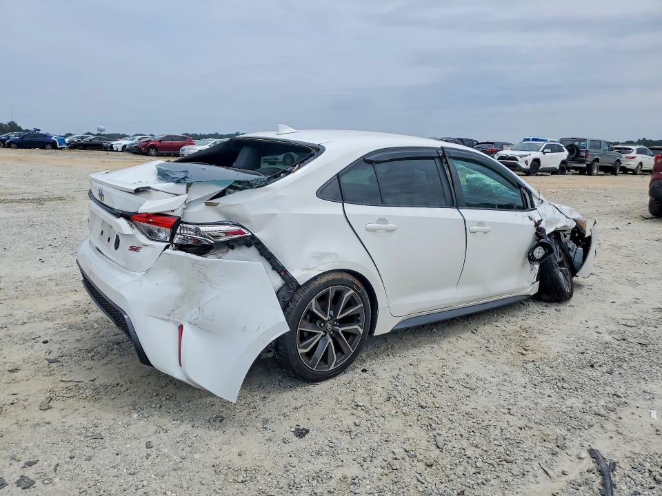 2022 Toyota Corolla VIN 5YFS4MCE7NP111475 COPART salvage auction — FRONT END, Ga - Cert Of Title-Salvage, sold $3,450 on 2026-07-08 (photo 3)