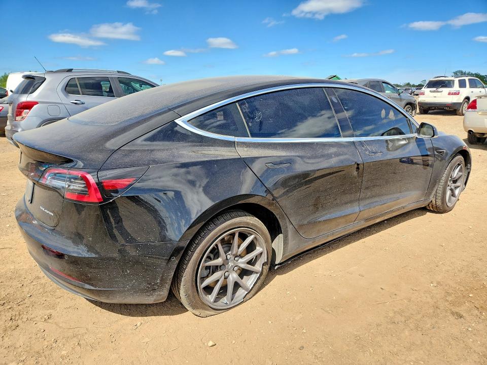 2019 Tesla Model 3 VIN 5YJ3E1EB0KF208513 COPART salvage auction — SIDE, Il - Salvage Certificate, sold $2,450 on 2026-07-07 (photo 3)
