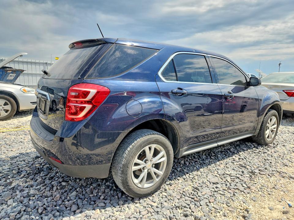 2017 Chevrolet VIN 2GNFLEEK1H6333195 COPART salvage auction — HAIL, Mo - Salvage Certificate Of Title, sold $1,550 on 2026-07-03 (photo 3)