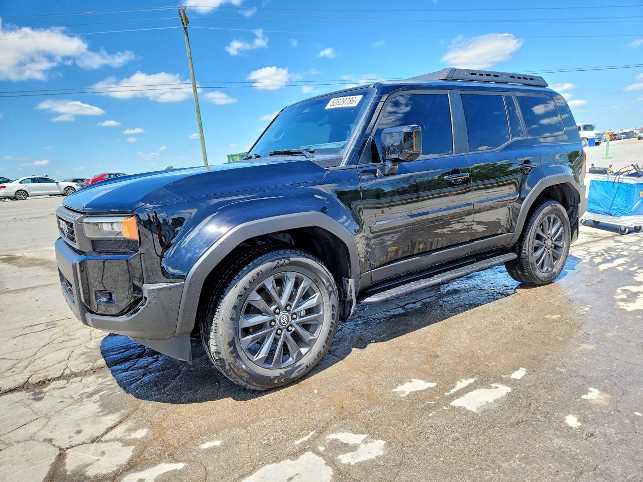 2025 Toyota Land Cruiser VIN JTEABFAJ8S5014187 COPART salvage auction — Side, TN - SALVAGE CERTIFICATE, sold $47,500 on 2026-06-29 (photo 1)