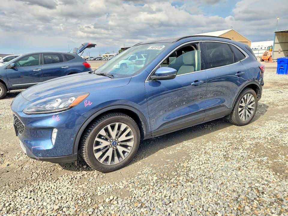 2020 Ford Escape VIN 1FMCU9J93LUC41028 COPART salvage auction — REAR END, Co - Salvage Title, sold $8,600 on 2026-07-02 (photo 1)