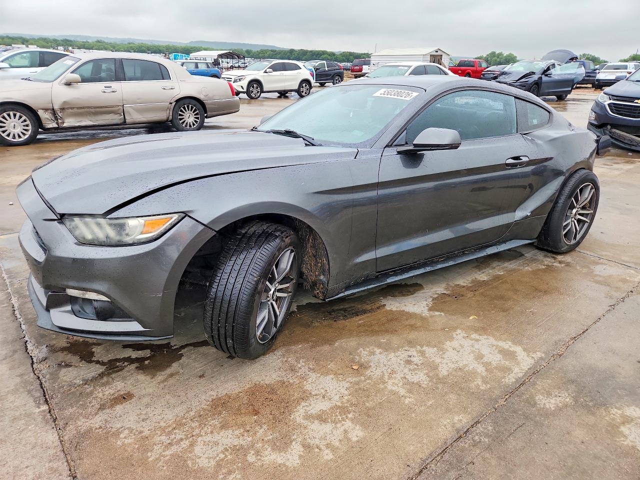 2016 Ford Mustang VIN 1FA6P8THXG5278817 COPART salvage auction — Rear End, TX - SALVAGE VEHICLE TITLE, sold $2,450 on 2026-07-09 (photo 1)