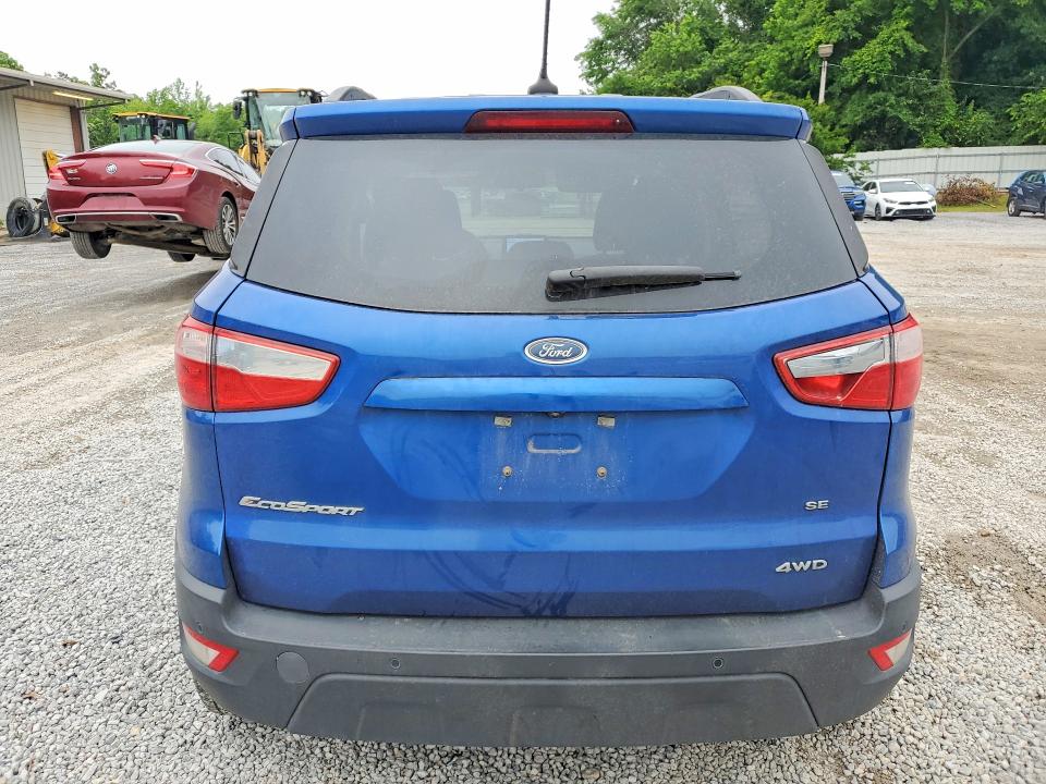 2020 Ford Ecosport VIN MAJ6S3GL0LC357581 COPART salvage auction — MINOR DENT/SCRATCHES, MS - CERT OF TITLE-SALVAGED, sold $1,500 on 2026-07-29 (photo 6)