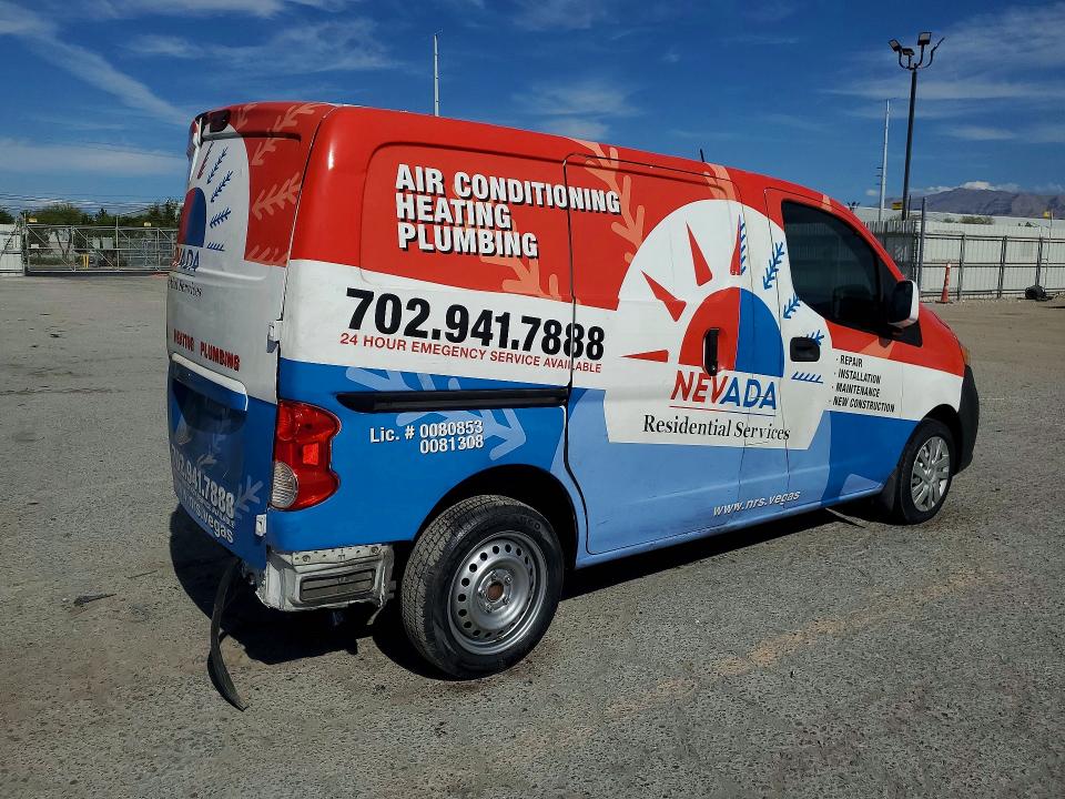 2017 Nissan Nv VIN 3N6CM0KN8HK693010 COPART salvage auction — REAR END, Nv - Salvage Title, sold $2,100 on 2026-07-09 (photo 3)
