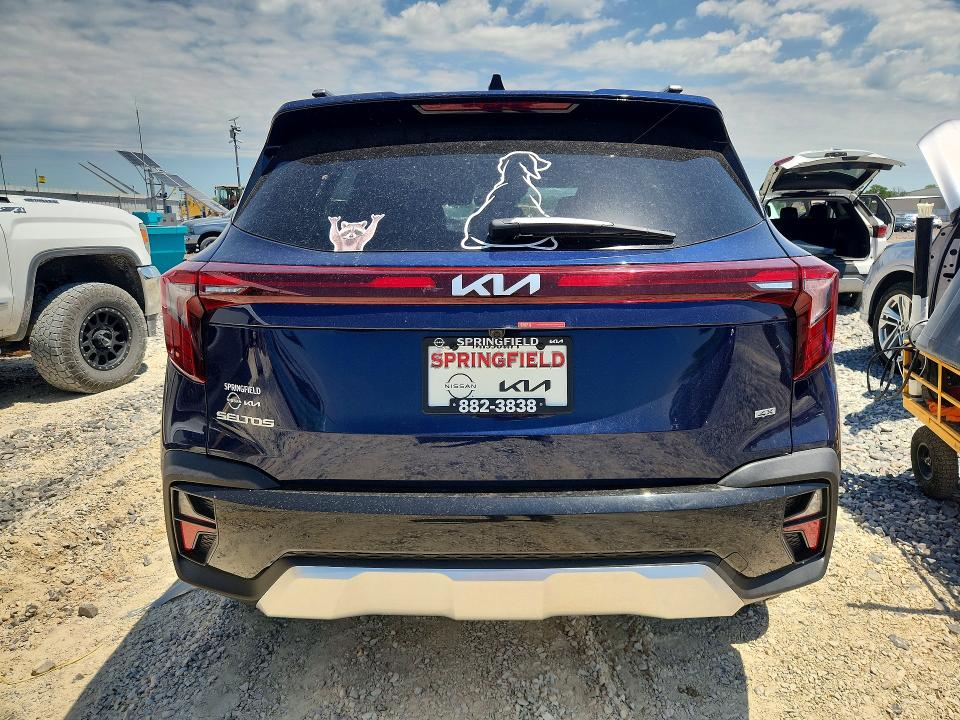 2026 Kia VIN KNDERCAA7T7872210 COPART salvage auction — HAIL, Mo - Salvage Certificate Of Title, sold $100 on 2026-07-29 (photo 6)