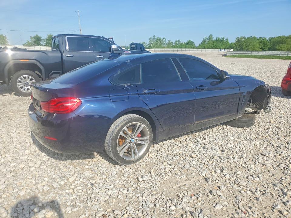 2018 BMW 4er VIN WBA4J3C57JBG96045 COPART salvage auction — FRONT END, Mi - Cert Of Title-Salvage Vehicle, sold $3,650 on 2026-07-09 (photo 3)