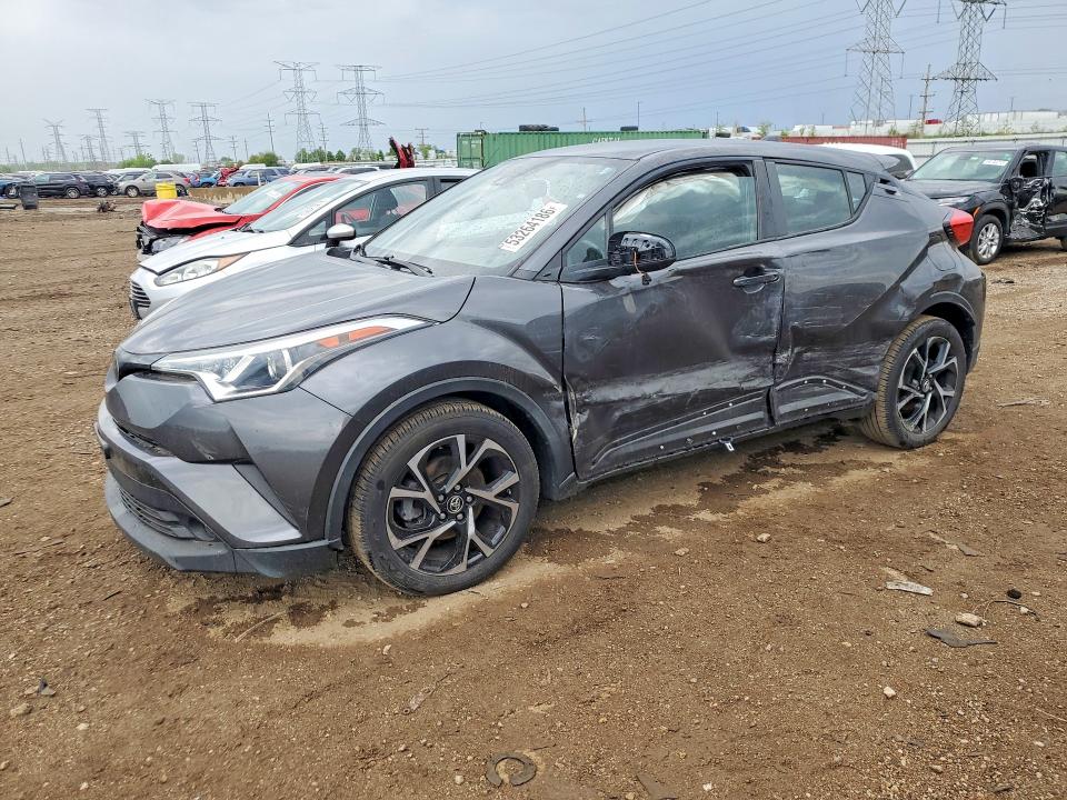 2019 Toyota VIN NMTKHMBX4KR088326 COPART salvage auction — SIDE, Il - Salvage Certificate, sold $5,400 on 2026-07-21 (photo 1)