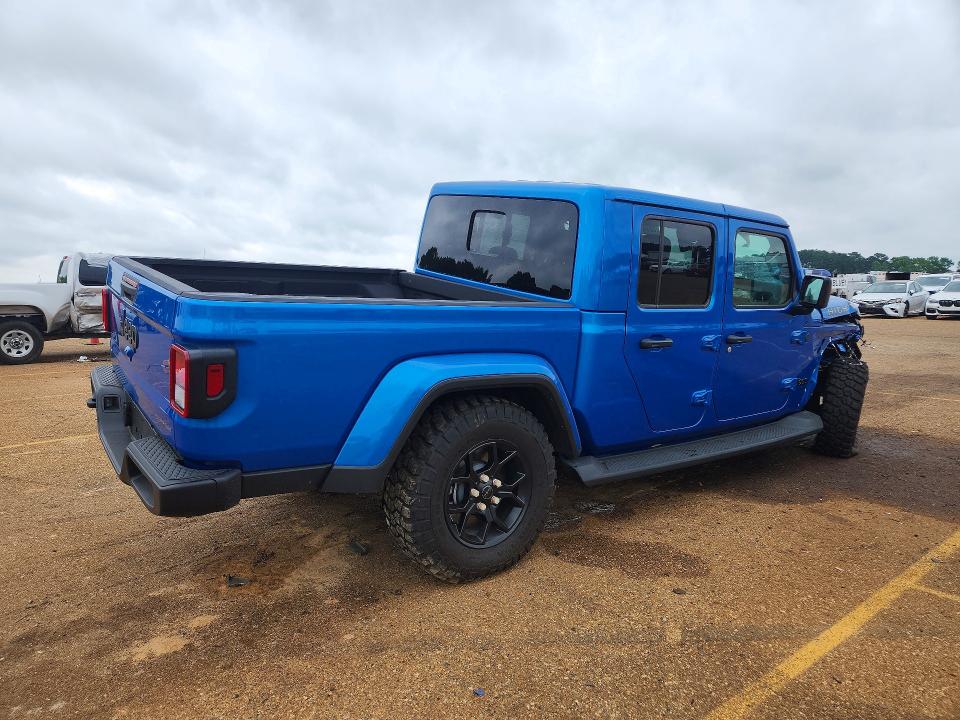 2025 Jeep Gladiator VIN 1C6PJTAG1SL538224 COPART salvage auction — FRONT END, Tx - Salvage Vehicle Title, sold $13,100 on 2026-07-27 (photo 3)