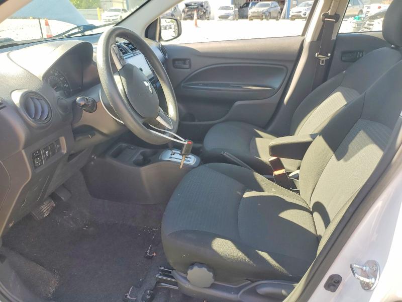 2024 Mitsubishi Mirage VIN ML32FUFJ9RHF15064 COPART salvage auction — REAR END, Fl - Certificate Of Destruction, sold $2,250 on 2026-07-22 (photo 7)