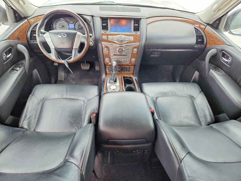 2015 Infiniti VIN JN8AZ2NF4F9573348 COPART salvage auction — HAIL, Tx - Certificate Of Title, sold $325 on 2026-07-02 (photo 8)