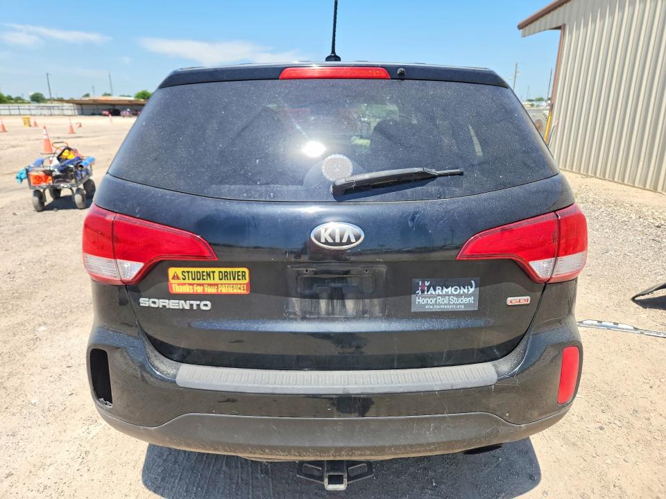 2014 Kia VIN 5XYKT3A61EG427659 COPART salvage auction — FRONT END, Tx - Salvage Vehicle Title, sold $375 on 2026-07-22 (photo 6)