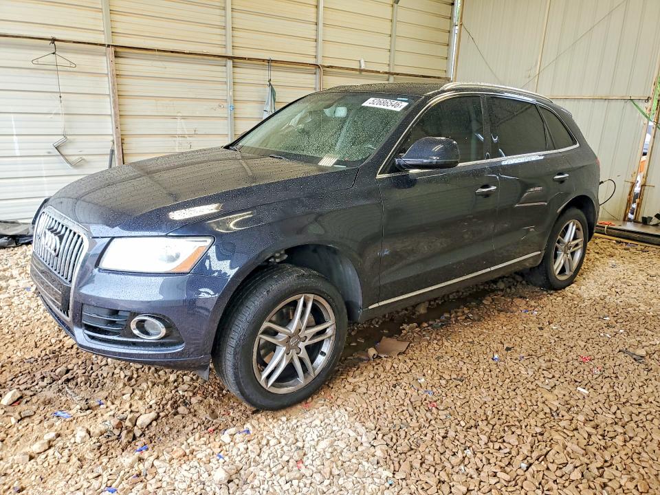 2017 Audi VIN WA1C2AFP4HA046044 COPART salvage auction — FRONT END, Nc - Salvage Certificate Of Title, sold $2,400 on 2026-07-13 (photo 1)
