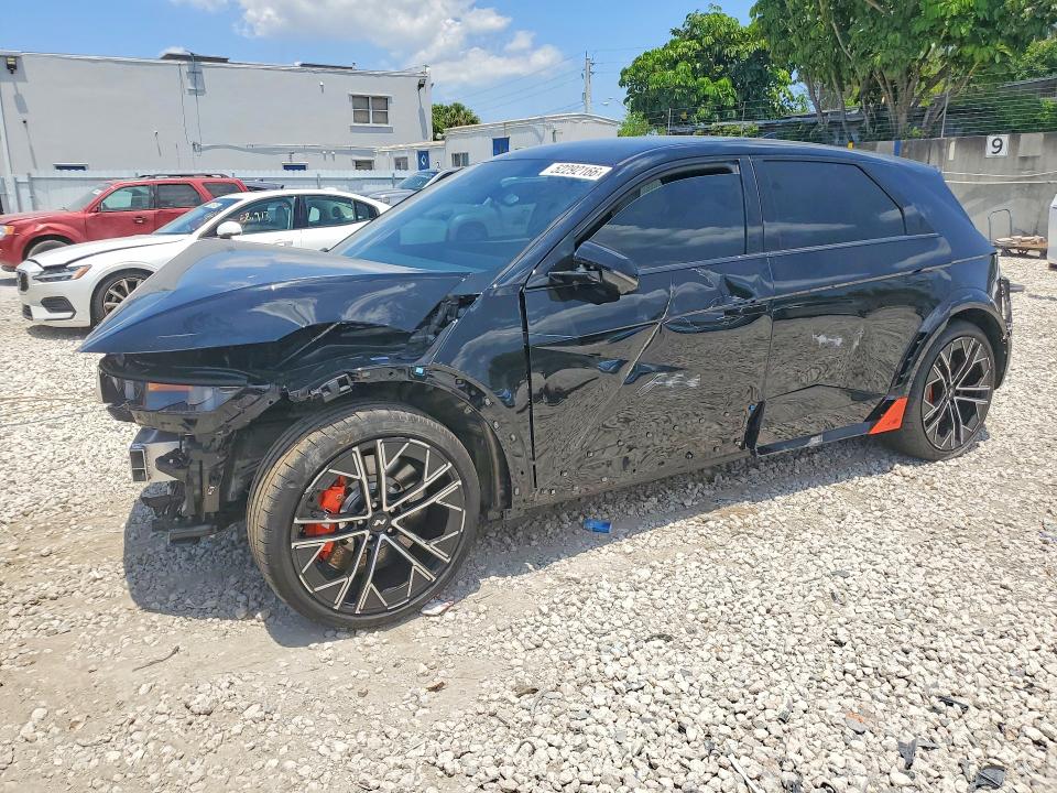 2025 Hyundai Ioniq VIN KM8KNDA89SU009342 COPART salvage auction — FRONT END, Fl - Cert Of Title Slvg Rebuildable, sold $10,500 on 2026-07-07 (photo 1)