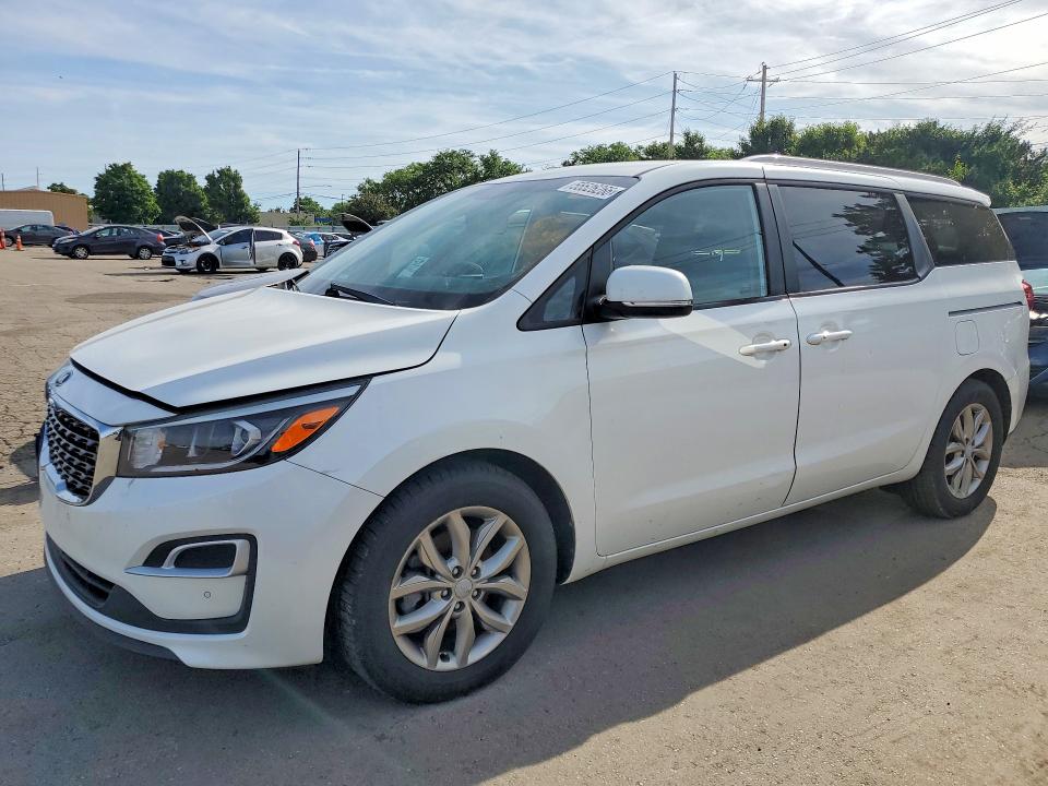 2019 Kia SEDONA VIN KNDMB5C14K6494361 COPART salvage auction — MECHANICAL, Oh - Certificate Of Title (P), sold $4,600 on 2026-07-08 (photo 1)