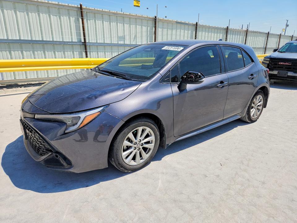 2023 Toyota Corolla VIN JTND4MBE3P3207038 COPART salvage auction — WATER/FLOOD, Tx - Salvage Title-Flood Damage, sold $3,950 on 2026-07-16 (photo 1)