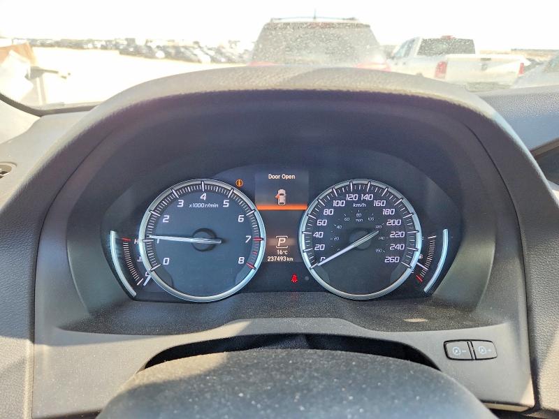 2016 Acura Mdx VIN 5FRYD4H60GB507580 COPART salvage auction — FRONT END, Ab - Bos - Salvage, sold $2,100 on 2026-07-09 (photo 9)