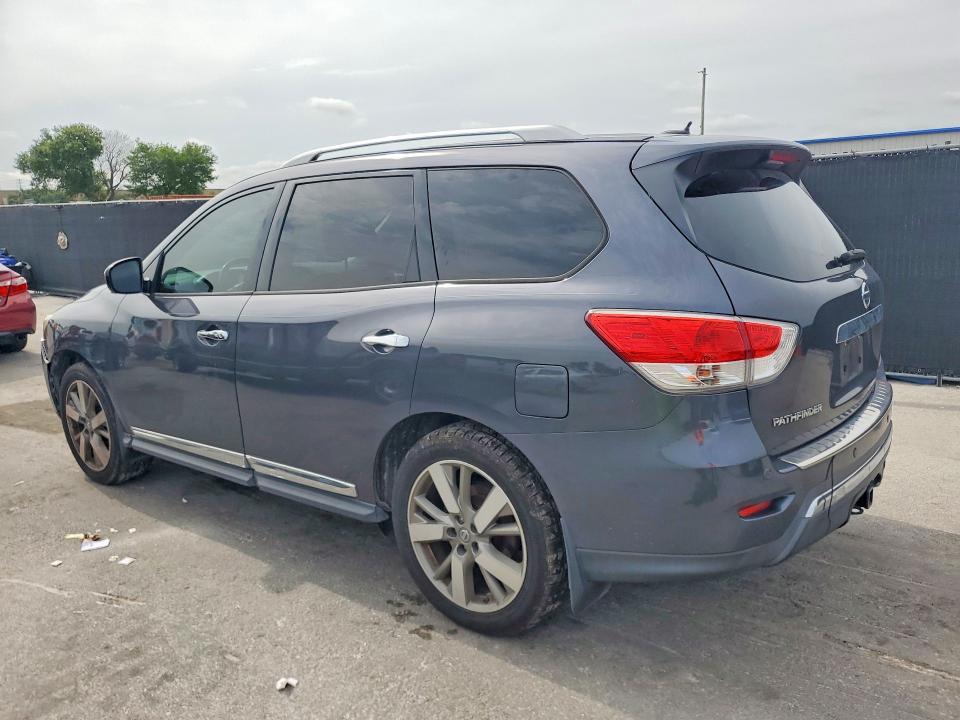 2014 Nissan Pathfinder VIN 5N1AR2MN6EC710503 COPART salvage auction — FRONT END, Nj - Certificate Of Title, sold $1,350 on 2026-07-09 (photo 2)