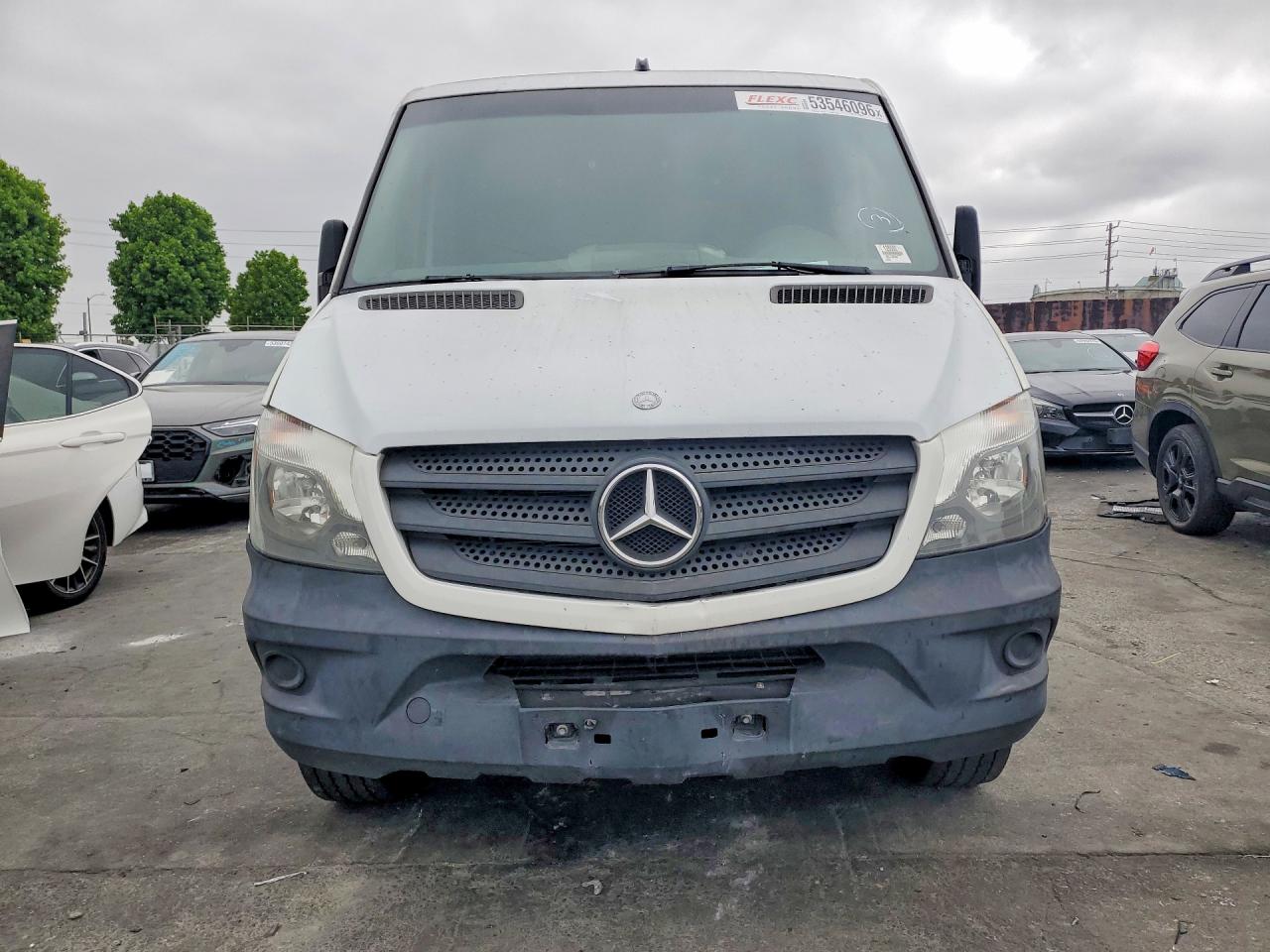 2015 Mercedes-Benz Sprinter VIN WD3PE7DC7FP149285 COPART salvage auction — Front End, OH - DIS/DLR/EXP ONLY CLEAN TITLE, sold $4,400 on 2026-07-01 (photo 5)
