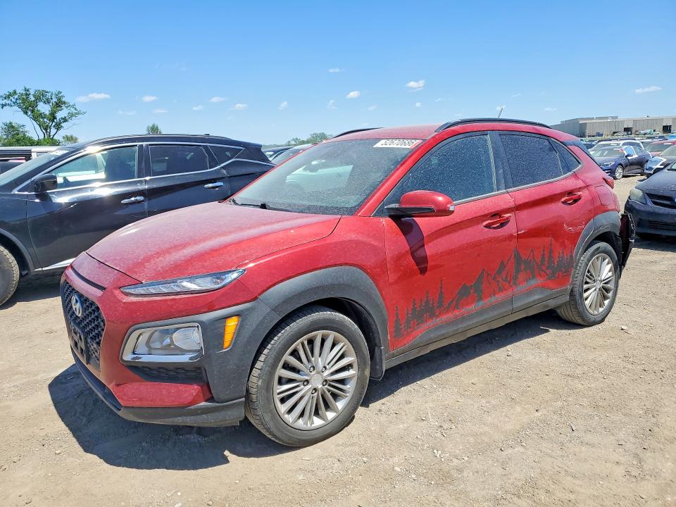2020 Hyundai Kona VIN KM8K2CAA5LU522787 COPART salvage auction — REAR END, Ia - Cert Of Title-Salvage Title, sold $3,300 on 2026-07-10 (photo 1)