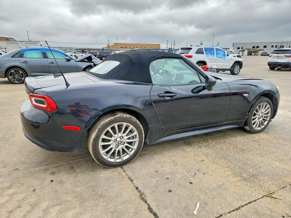 2020 Fiat 124 spider VIN JC1NFAEK8L0145289 COPART salvage auction — FRONT END, Tx - Salvage Vehicle Title, sold $1,000 on 2026-07-23 (photo 3)