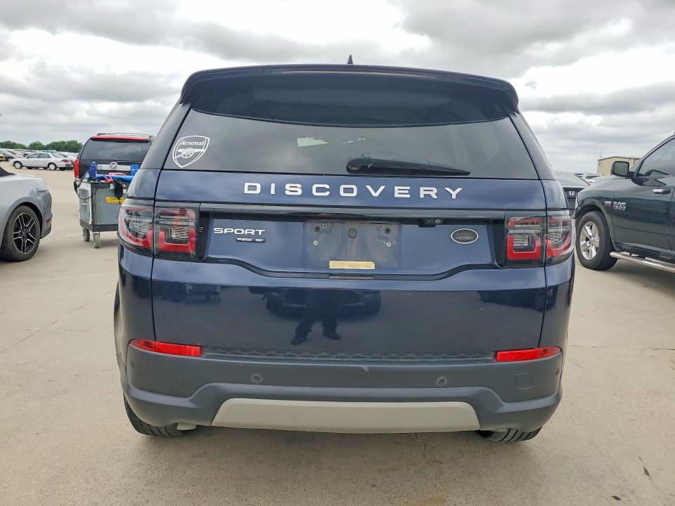 2020 Land rover Discovery sport VIN SALCP2FXXLH841749 COPART salvage auction — MINOR DENT/SCRATCHES, Tx - Dealer Only Clean Title (P), sold $8,400 on 2026-07-23 (photo 6)