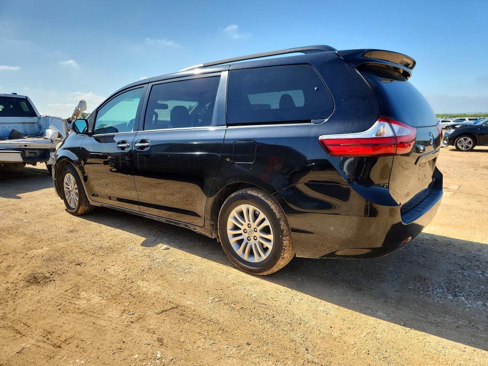 2016 Toyota Sienna VIN 5TDYK3DC4GS754433 COPART salvage auction — HAIL, Salvage Title, sold $850 on 2026-07-30 (photo 2)