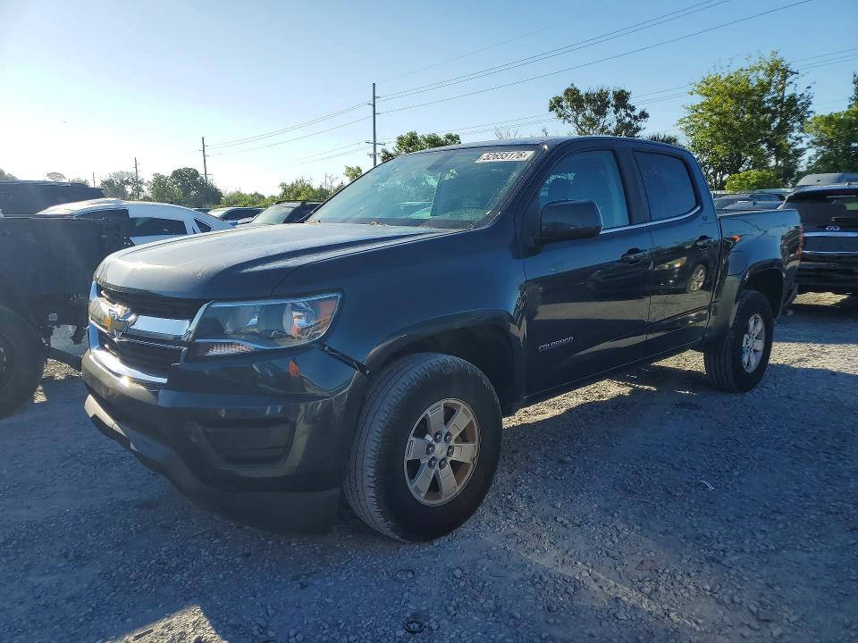 2018 Chevrolet Colorado VIN 1GCGSBEA7J1119181 COPART salvage auction — REAR END, Fl - Certificate Of Title, sold $11,100 on 2026-07-09 (photo 1)