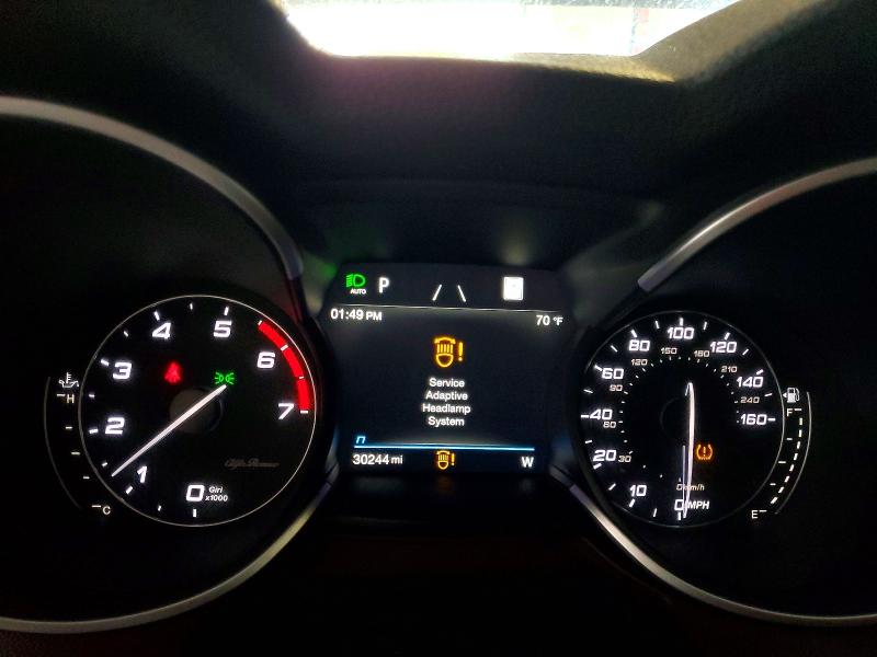 2021 Alfa romeo Stelvio VIN ZASPAKBN5M7C98971 COPART salvage auction — FRONT END, Il - Salvage Certificate, sold $7,900 on 2026-07-15 (photo 9)