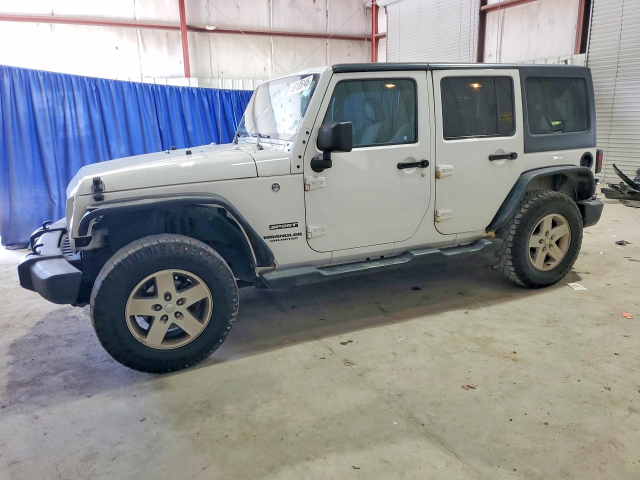 2017 Jeep Wrangler Unlimited VIN 1C4BJWDG7HL739229 COPART salvage auction — Rear End, OH - CERTIFICATE OF TITLE, sold $6,100 on 2026-07-02 (photo 1)