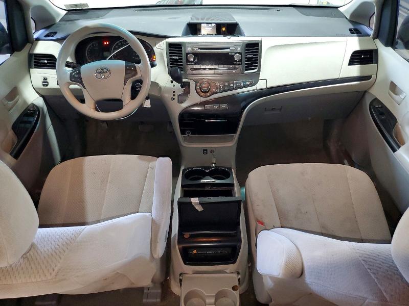 2013 Toyota Sienna VIN 5TDKK3DC5DS333239 COPART salvage auction — MINOR DENT/SCRATCHES, Wv - Certificate Of Title (P), sold $2,850 on 2026-07-30 (photo 8)