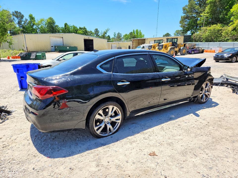2017 Infiniti Q70 VIN JN1BY1PP0HM170473 COPART salvage auction — FRONT END, Nc - Salvage Certificate Of Title, sold $275 on 2026-07-24 (photo 3)
