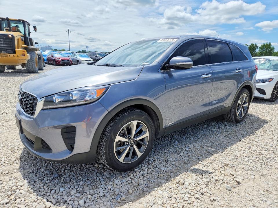 2020 Kia Sorento VIN 5XYPGDA5XLG678085 COPART salvage auction — HAIL, Id - Salvage Certificate Of Title, sold $1,200 on 2026-07-21 (photo 1)