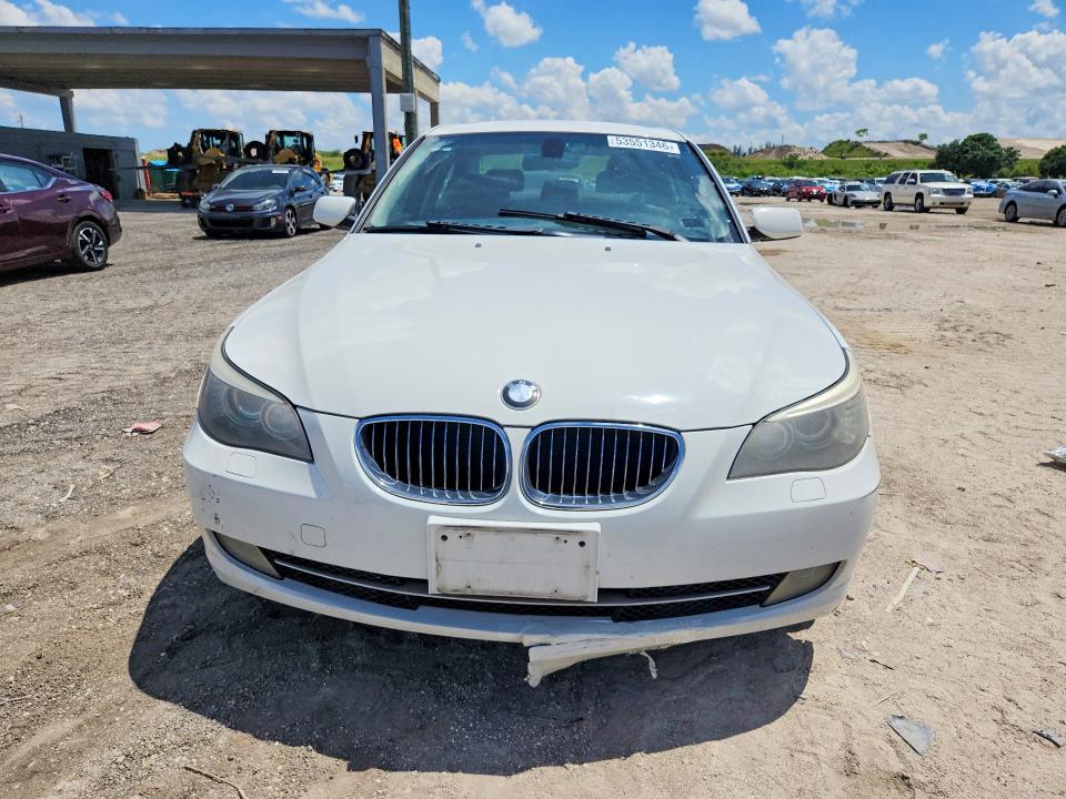2008 BMW 5 series VIN WBANV93588CZ69488 COPART salvage auction — FRONT END, Ny - Certificate Of Title (P), sold $550 on 2026-07-02 (photo 5)
