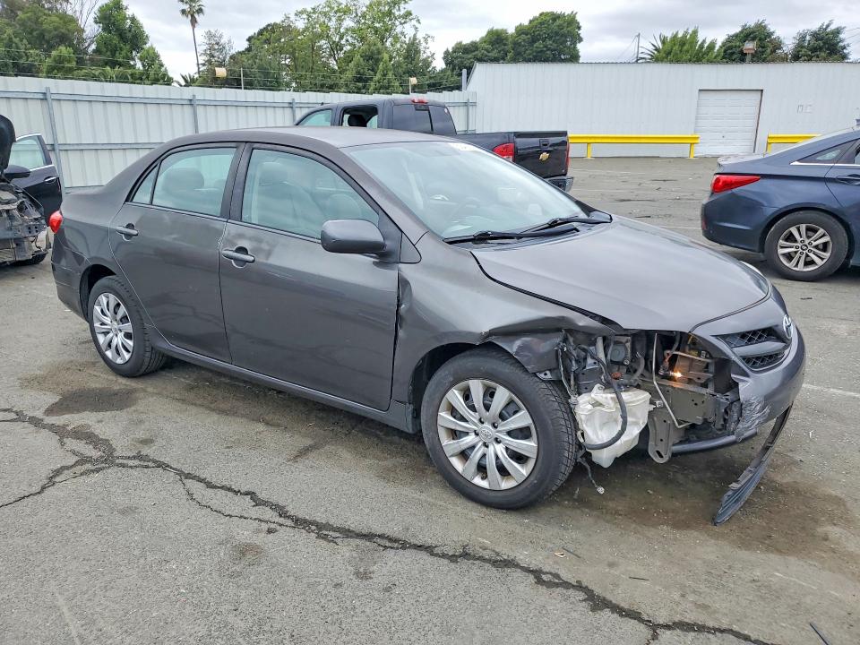 2012 Toyota Corolla VIN 5YFBU4EE3CP046084 COPART salvage auction — FRONT END, CA - SALVAGE CERTIFICATE, sold $1,650 on 2026-07-10 (photo 4)