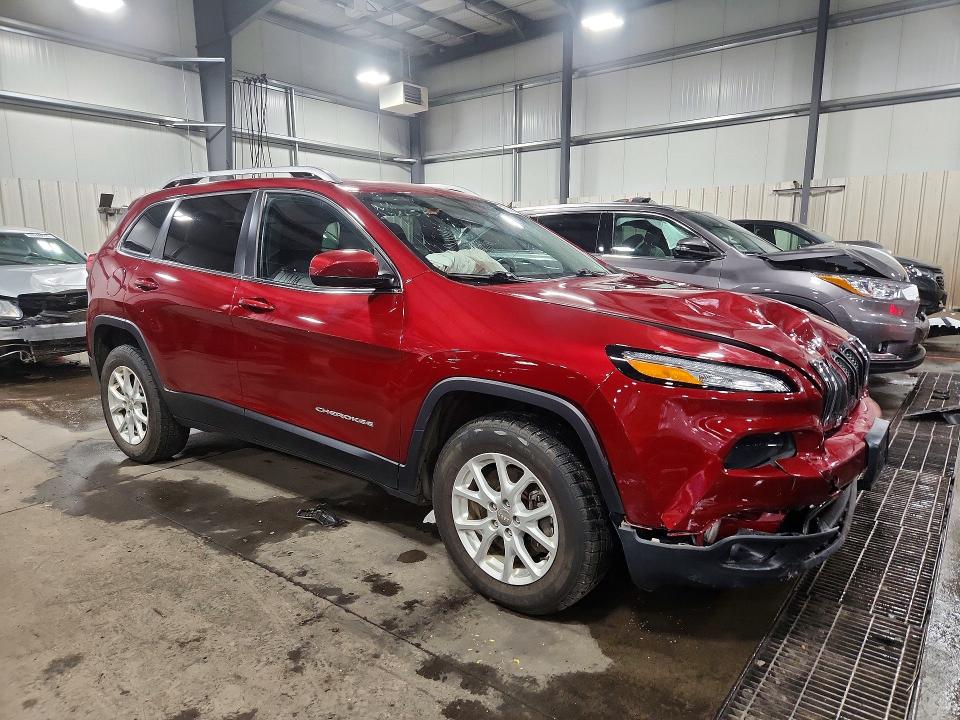 2014 Jeep Cherokee VIN 1C4PJMCS8EW248453 COPART salvage auction — FRONT END, Mn - Cert Of Title-Salvage, sold $1,150 on 2026-07-02 (photo 4)