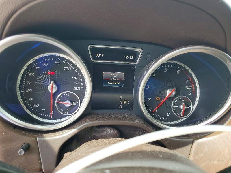 2017 Mercedes-benz Gls-class VIN 4JGDF6EE7HA744333 COPART salvage auction — FRONT END, Ga - Certificate Of Title, sold $5,100 on 2026-07-08 (photo 9)