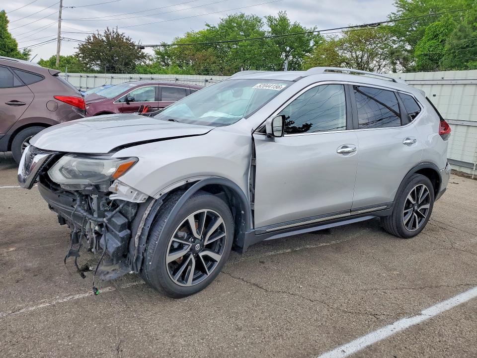 2020 Nissan Rogue VIN 5N1AT2MT7LC729400 COPART salvage auction — FRONT END, In - Cert Of Title-Salvage Title, sold $2,500 on 2026-07-10 (photo 1)