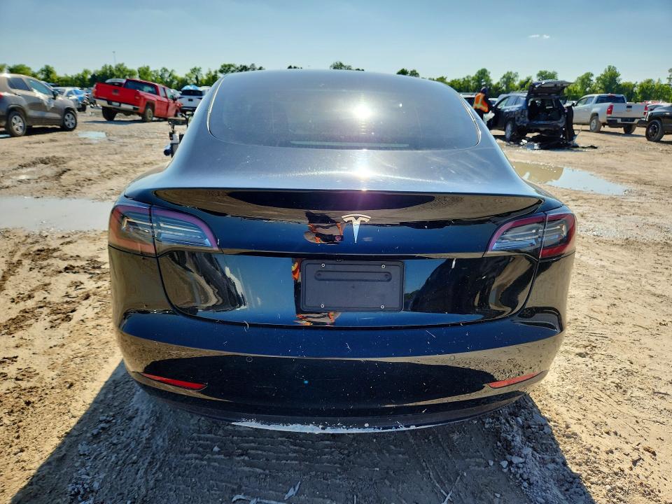 2022 Tesla Model 3 VIN 5YJ3E1EA2NF304509 COPART salvage auction — FRONT END, Tx - Salvage Vehicle Title, sold $7,300 on 2026-07-10 (photo 6)