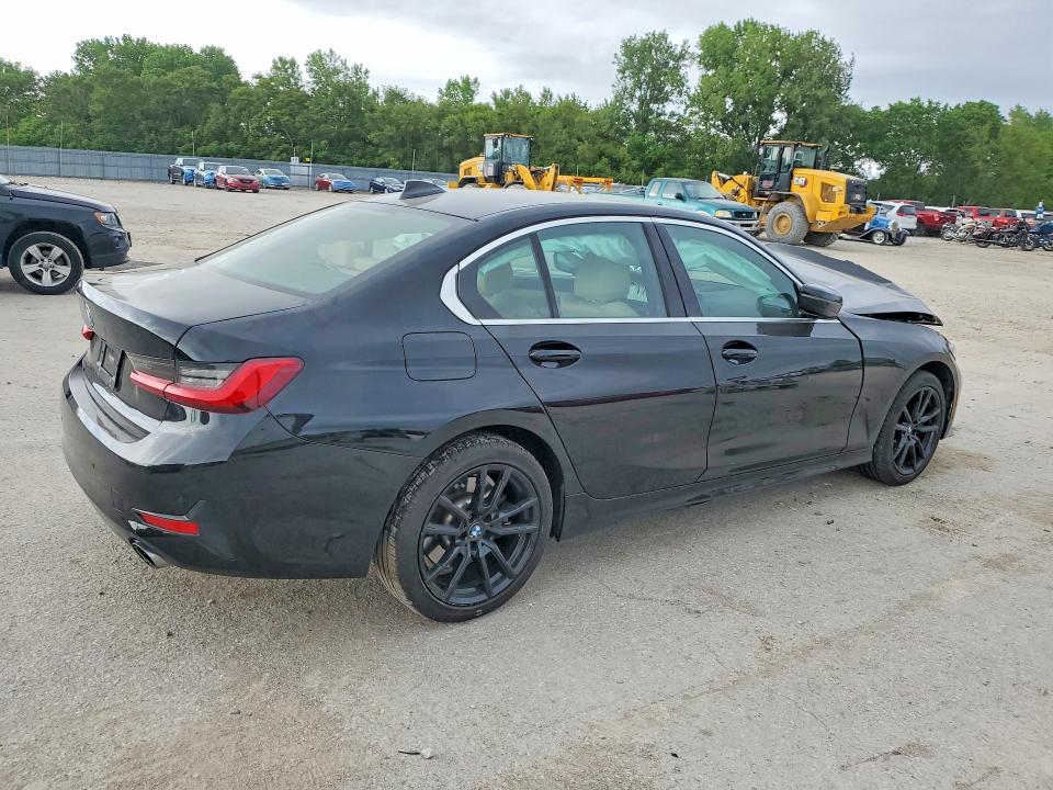 2020 BMW 3er VIN 3MW5R7J03L8B42174 COPART salvage auction — FRONT END, Ia - Cert Of Title-Salvage Title, sold $5,200 on 2026-07-31 (photo 3)