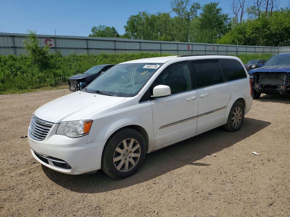 2015 Chrysler Voyager VIN 2C4RC1BGXFR741530 COPART salvage auction — REAR END, Mi - Certificate Of Title, sold $1,600 on 2026-07-22 (photo 1)